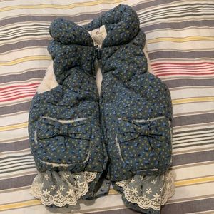 Size 2 fuzzy fancy vest